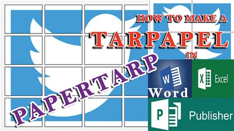 where to edit tarpaulin layout|How to Make a Tarpapel in Microsoft Word .